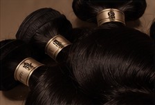FFRENCHIIE hair bundles with gold bands
